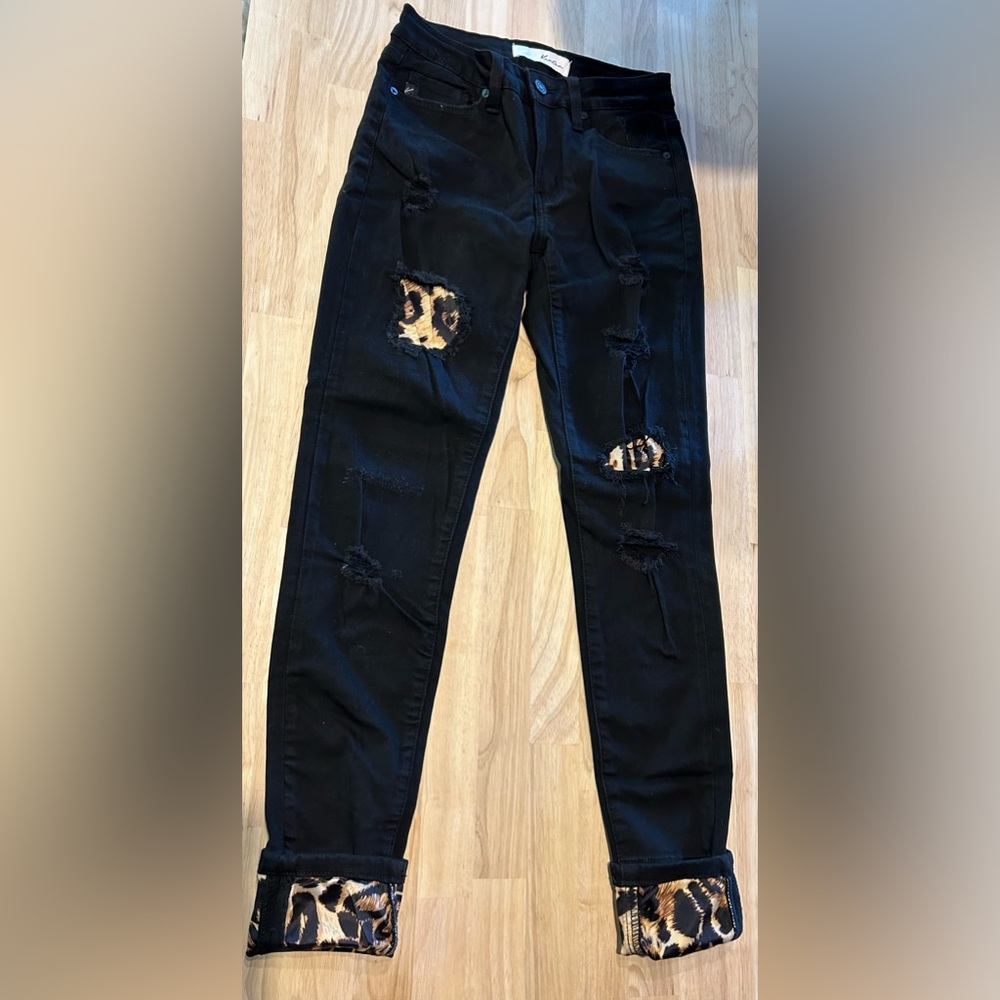 Black/Leopard KanCans - Picture 3 of 3